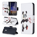 Miniatyrbillede 1 af 2: Wonderland Nokia 2.2 etui - Panda Spiller Fodbold Multicolor