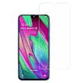 Pikkukuva 1 / 2: AMORUS kaaren reuna karkaistua lasia näytön suojakalvo Samsung Galaxy A40 Transparent