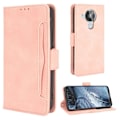 Miniatyrbillede 1 af 2: Modern-styled Læder Pung Etui til Nokia 7.3 - Lyserød Pink