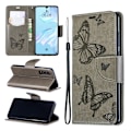 Miniatyrbillede 1 af 2: Butterfly Huawei P30 etui - Grå Silver grey