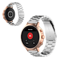 Miniatyrbild 1 av 2: Garmin Vivoactive 4S slitstarkt klockarmband i rostfritt stål - Silver Silvergrå