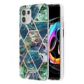 Miniatyrbilde 1 av 2: Marble Motorola Edge 20 Lite Etui - Blå / Grønn Multicolor
