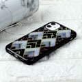 Pikkukuva 2 / 2: Marble iPhone 11 Pro kuoret - Hämmentävä sininen ja musta timantti Multicolor