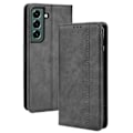 Pikkukuva 1 / 2: Bofink Vintage Samsung Galaxy S22 Plus Nahkakotelo - Musta Black