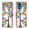 Pikkukuva 1 / 2: Wonderland Motorola Moto G22 flip kuoret - Elämän Puu Multicolor