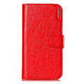 Miniatyrbillede 2 af 2: iPhone Xs Max beskyttende cover af syntetisk skind med hestetekstur - Rød Red