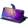 Miniatyrbilde 2 av 2: Samsung Galaxy s10 Plus Skinnetui Med Avtagbar Stropp - Blå Blue