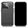 Pikkukuva 1 / 2: Carbon Flex Suojakotelo iPhone 13 Pro - Musta Black