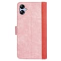 Miniatyrbild 2 av 6: Tvåfärgat Samsung Galaxy A04e fodral i läder - Rosa Rosa