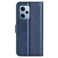 Pikkukuva 2 / 6: Lompakko Nahkakotelo For Xiaomi Redmi Note 12 Pro - Sininen Blue