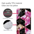 Pikkukuva 2 / 2: Marble design Samsung Galaxy A02s (166mm) kotelot - Musta Ja Ruusu Marmori Multicolor