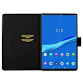 Miniatyrbillede 5 af 6: Samsung Galaxy Tab A8 10.5 (2021) læderetui med cool mønster - Gylden Drømmefanger Multicolor