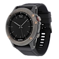 Pikkukuva 2 / 2: Garmin Fenix 3 / 3 HR / 5X silikoninen kellonauha - Musta Black