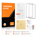 Miniatyrbillede 3 af 6: 2 stk AMORUS ekstra stærk glasskærmbeskytter til Samsung Galaxy F04 / M04 / A04e Transparent
