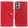 Miniatyrbillede 1 af 2: Alpha Motorola Moto E22i / E22 Flip Etui - Rød Red