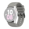 Miniatyrbild 1 av 2: Samsung Galaxy Watch 5 / 4 / 3 (41mm) klockarmband i silikon - Grå / Grå Silvergrå