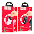 Miniatyrbillede 2 af 2: NZ2 Link PD30W+QC3.0 biloplader-sæt (Type-C til Lightning) - Hvid White
