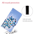 Miniatyrbillede 2 af 2: Wonderland Samsung Galaxy A51 etui - Livlige Sommerfugle Blue