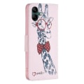Pikkukuva 2 / 6: Wonderland Samsung Galaxy A04 Läppäkotelo - Giraffe Pink