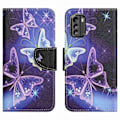 Pikkukuva 1 / 2: Wonderland Nokia G60 Läppäkotelo - Sparkling Butterflies Purple