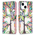 Miniatyrbillede 1 af 2: Wonderland iPhone 14 flip etui - Livstræ Multicolor