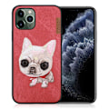 Pikkukuva 1 / 2: Nimmy söpö lemmikki iPhone 11 Pro kirjailtu kansi - Punainen Red