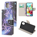 Miniatyrbillede 1 af 2: Wonderland Samsung Galaxy A71 etui – Smuk Sommerfugl Multicolor