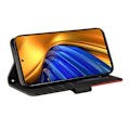Pikkukuva 6 / 6: Teksturoitu nahkakotelo hihnalla Xiaomi Poco F4 GT / Xiaomi Redmi K40S - Musta Black