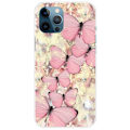 Miniatyrbillede 1 af 2: Anti-ridse-telefonetui iPhone 14 Pro Max 6,7 tommer, ufarvet mønstertryk IMD fleksibel bagsidebeskyttelse - Lyserød Pink