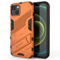 Pikkukuva 1 / 2: Shockproof Hybrid Suojakuori With A Modern Touch For iPhone 14 - Oranssi Orange