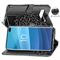 Miniatyrbild 2 av 2: Mandala läder Samsung Galaxy S10 Plus fodral - Svart Svart