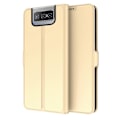 Miniatyrbild 1 av 2: Smidigt och tunt PU-läder Asus Zenfone 8 Flip fodral - Guld Guld