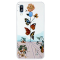 Miniatyrbild 2 av 2: Butterfly läder Samsung Galaxy A40 fodral - Flerfärgad multifärg
