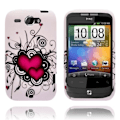 Miniatyrbillede 1 af 2: Symphony (Cirkler To Hjerter) HTC Wildfire G8 Cover Multicolor
