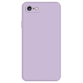 Miniatyrbillede 1 af 2: iPhone 7 / 8 / SE (2020) / SE (2022) Drop-proof Straight Edge Cell telefonbagcover Rubberized Flexible Phone Case med mikrofiberforing - Lilla Purple