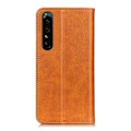 Miniatyrbillede 2 af 2: Flip Etui med Pung i Ægte Læder til Sony Xperia 1 V - Brun Brown