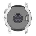 Pikkukuva 2 / 2: Garmin Fenix 7X:n galvanointisuojus - Hopea Silver grey