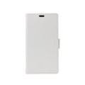 Miniatyrbillede 1 af 2: HTC 10 Evo læder-etui m. crazy horse overflade - Hvid White