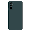 Miniatyrbillede 1 af 2: Skråt gummibelagt cover mod fald til Samsung Galaxy M23 / F23 - Sortliggrøn Green