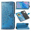 Pikkukuva 2 / 2: Mandala Samsung Galaxy Note 10 Pro Flip kotelot - Sininen Blue