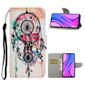 Miniatyrbillede 1 af 2: Wonderland Xiaomi Redmi 9C Flip etui - Drømmefanger Multicolor