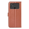 Miniatyrbillede 2 af 2: Klassisk Xiaomi Poco C40 Flip Etui - Brun Brown
