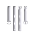Miniatyrbild 2 av 2: Fitbit Inspire 2 simple watch band - Silver / Size: L Silvergrå