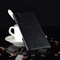 Miniatyrbillede 2 af 2: Sony Xperia L3 krokodille tekstur læder etui - Sort Black
