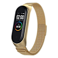 Miniatyrbillede 1 af 2: Xiaomi Mi Smart Band 4 milanese rustfrit stål Urrem - Guld Gold