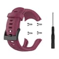 Suunto 5 classic klockarmband i silikon - Vinröd Röd