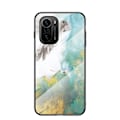 Miniatyrbillede 1 af 2: Fantasy Marble Xiaomi Mi 11i / K40 Pro Plus / Poco F3 Cover - Flyvende Due Marmor Multicolor