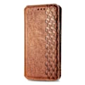 Pikkukuva 2 / 6: Nahkakotelo With A Stylish Rhombus Imprint For Sony Xperia 1 IV - Ruskea Brown