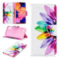 Miniatyrbillede 1 af 2: Wonderland Samsung Galaxy A10 etui - Farverige Blade Multicolor