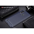 Pikkukuva 2 / 2: Carbon Flex kuoret - Motorola Moto G8 Power Lite - Tummansininen Blue